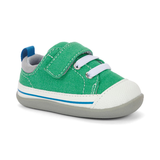 Stevie infant - green denim