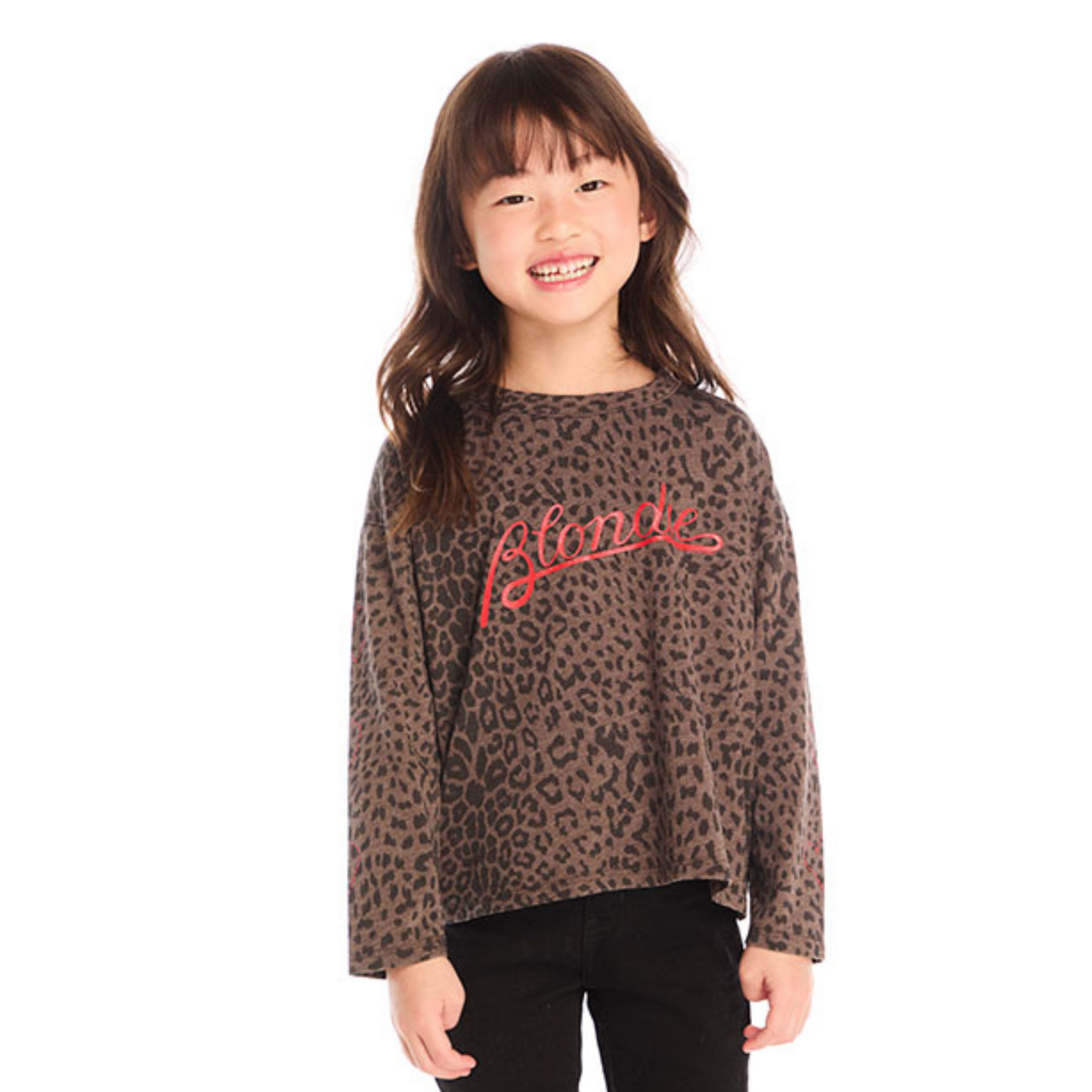 Blondie leopard l/s top