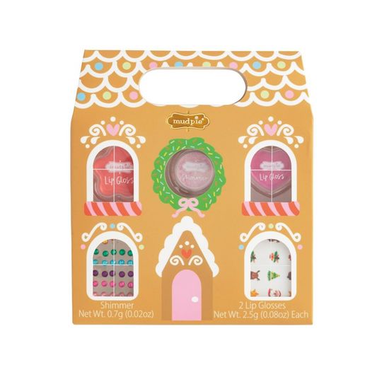 Gingerbread house make-up kit