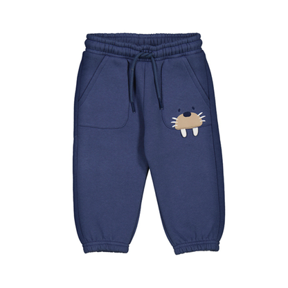 Fleece trousers - blue whale