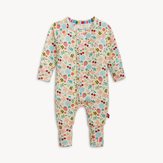 Honey blossom ruffle conv coverall