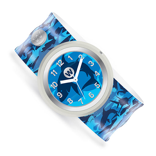 Sharks camo slap watch