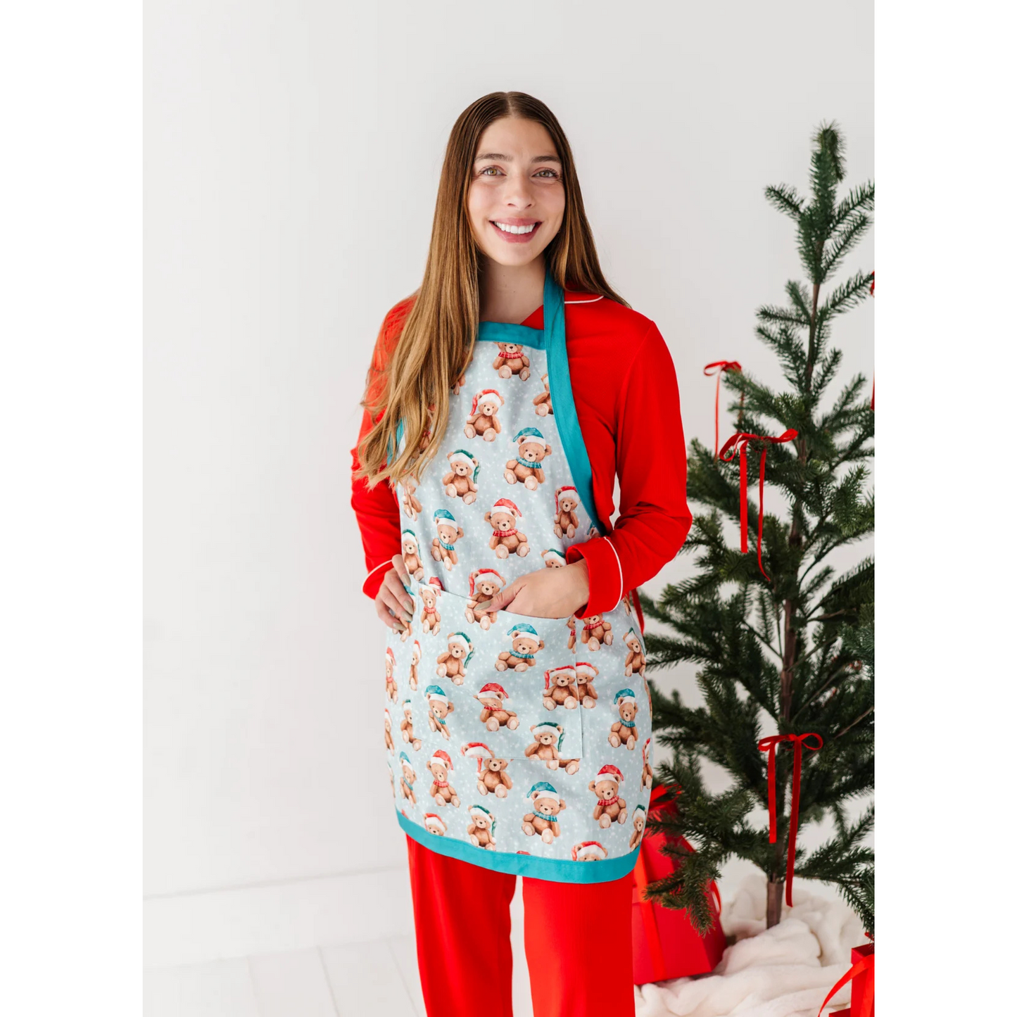 Beary merry baking apron