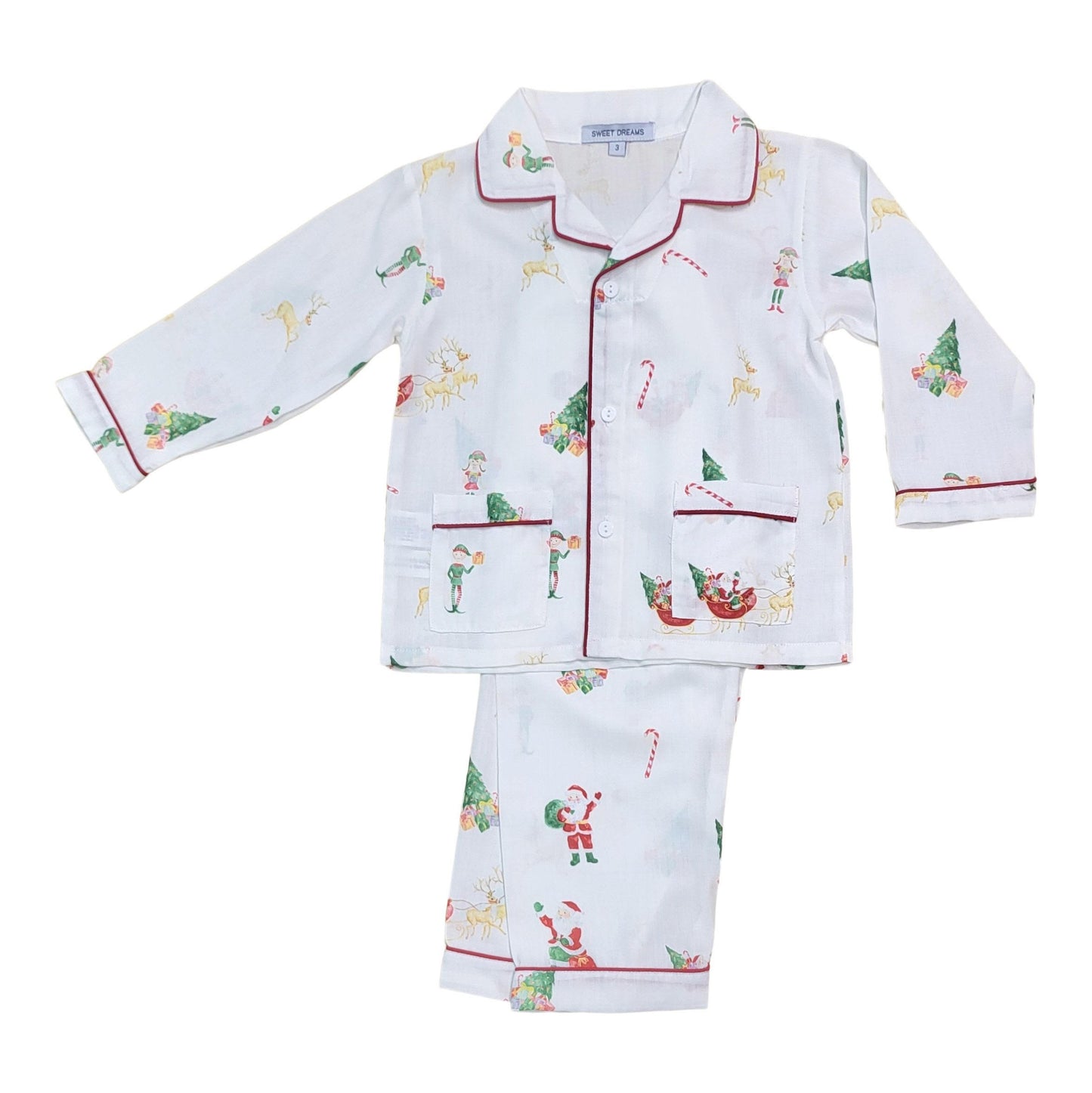 Santa sleigh pjs