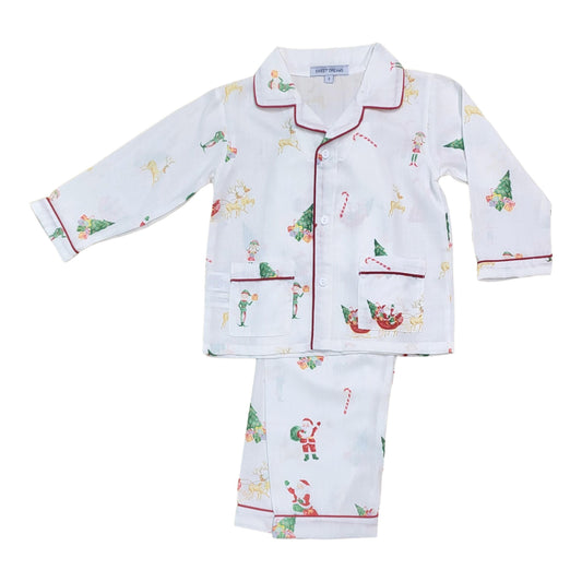Santa sleigh pjs