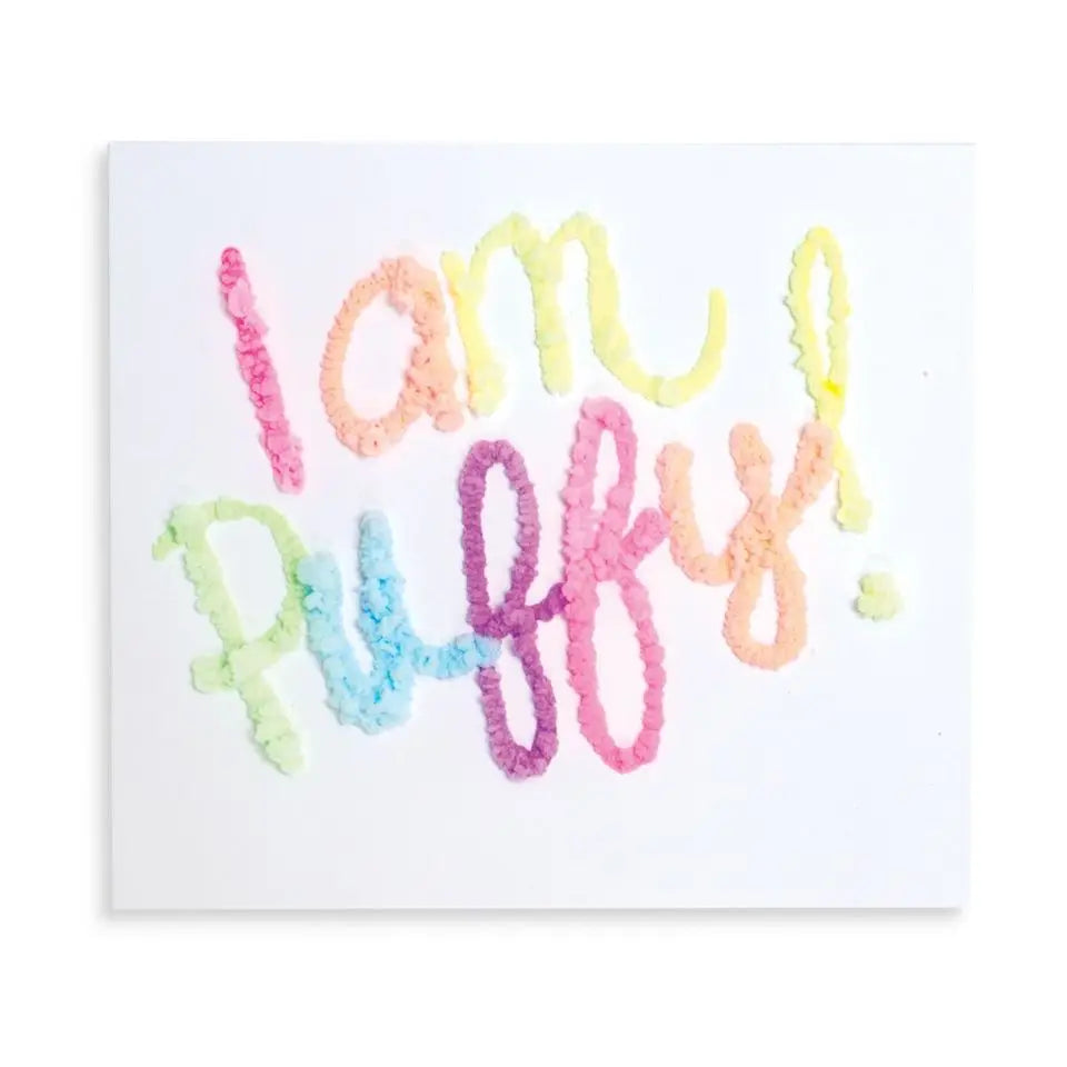 Magic neon puffy pens