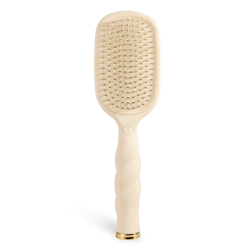 Detangler brush for thick hair - tan