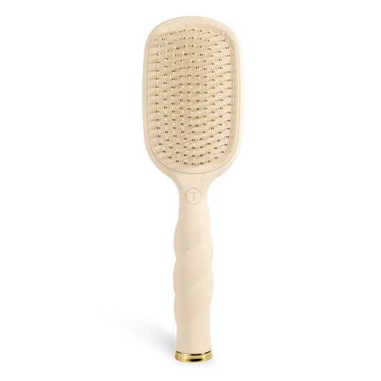 Detangler brush for thick hair - tan