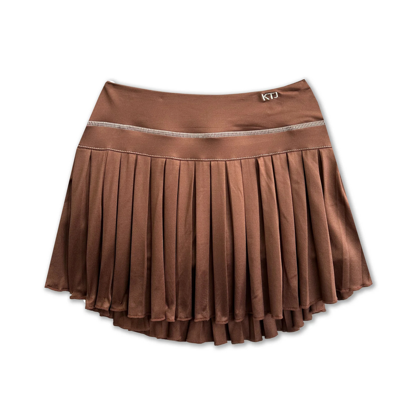 Franki skirt - chocolate/cream