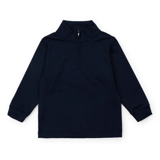 Sam l/s half zip - navy