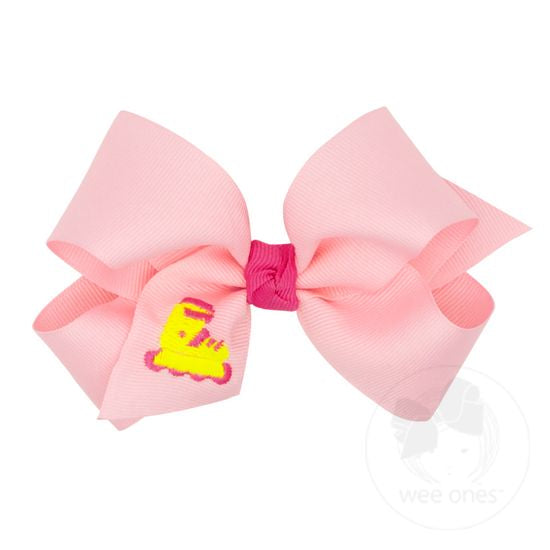 Trendy emb medium bow