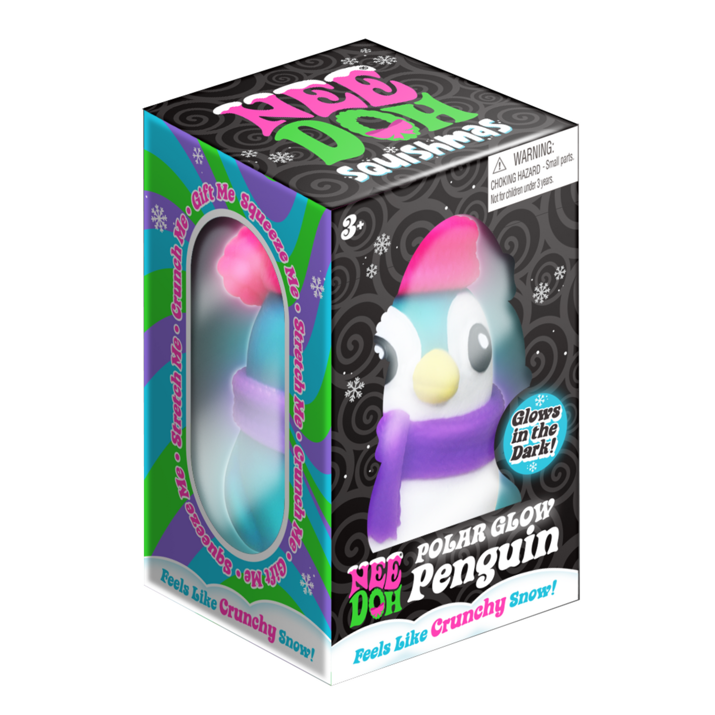 Squishmas polar glow penguin needoh