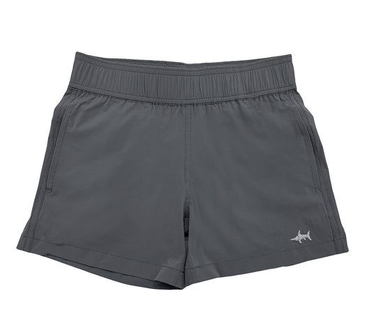 Grey inlet perf shorts upf 50