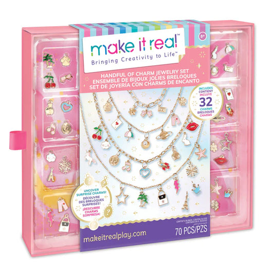 Handful of charm DIY necklace kit