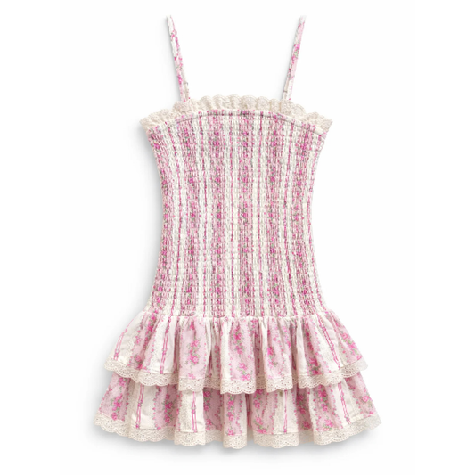 Melina dress - vintage vine floral