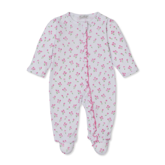 Timeless tulips footie