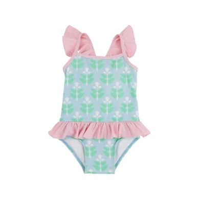 St. Lucia swimsuit - hanover hand block