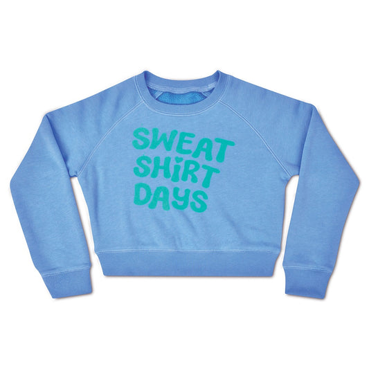 Sweatshirt days bright blue basic crewneck