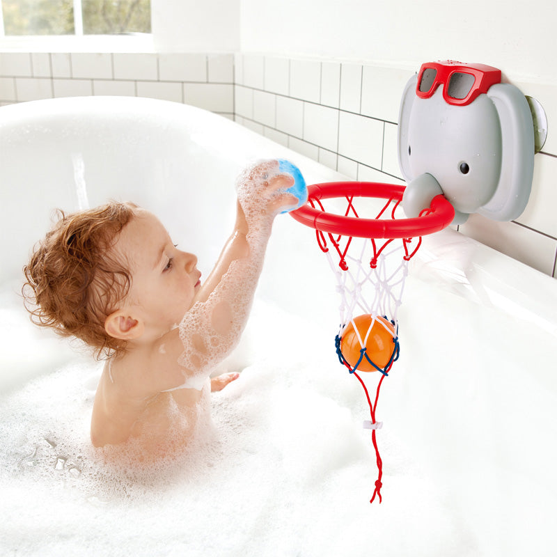 Bath time basketball elephant pal