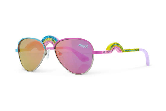 Ibiza rising rainbow aviator sunglasses