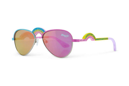 Ibiza rising rainbow aviator sunglasses