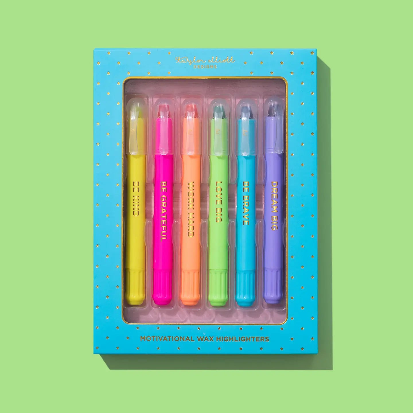 Wax highlighter set - motivational