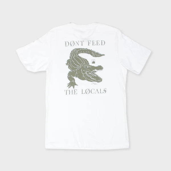 Locals og tee - white