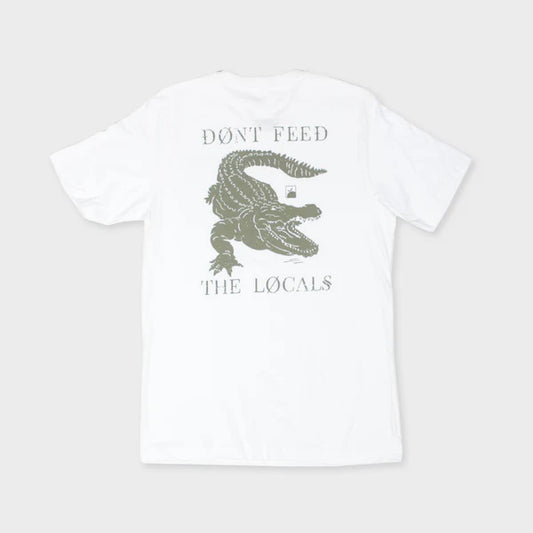 Locals og tee - white