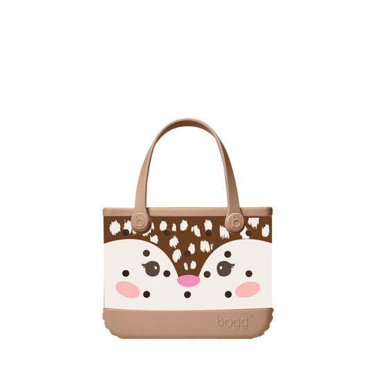 Bitty dotty deer bogg bag - camel