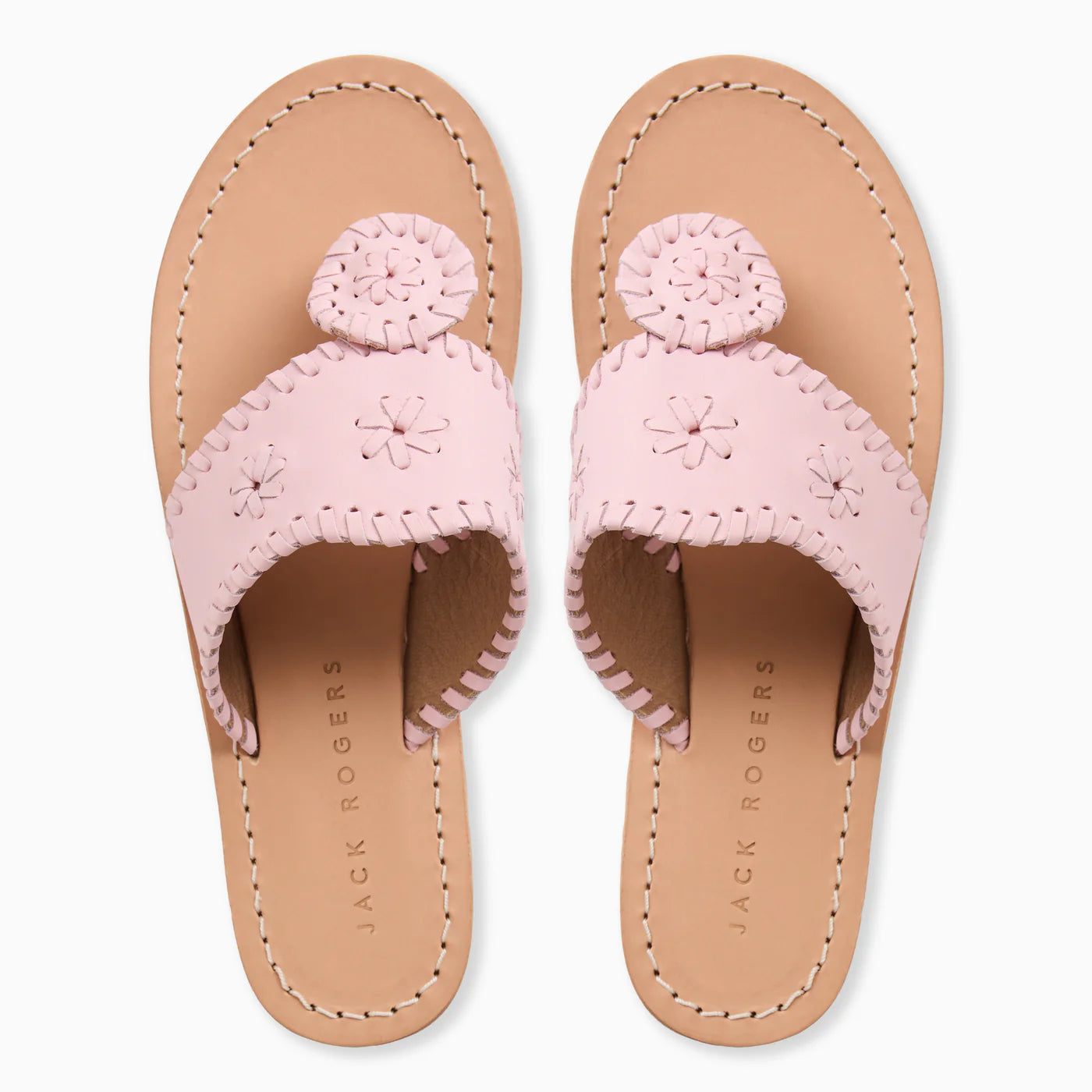 Jacks flat sandal - chalk pink