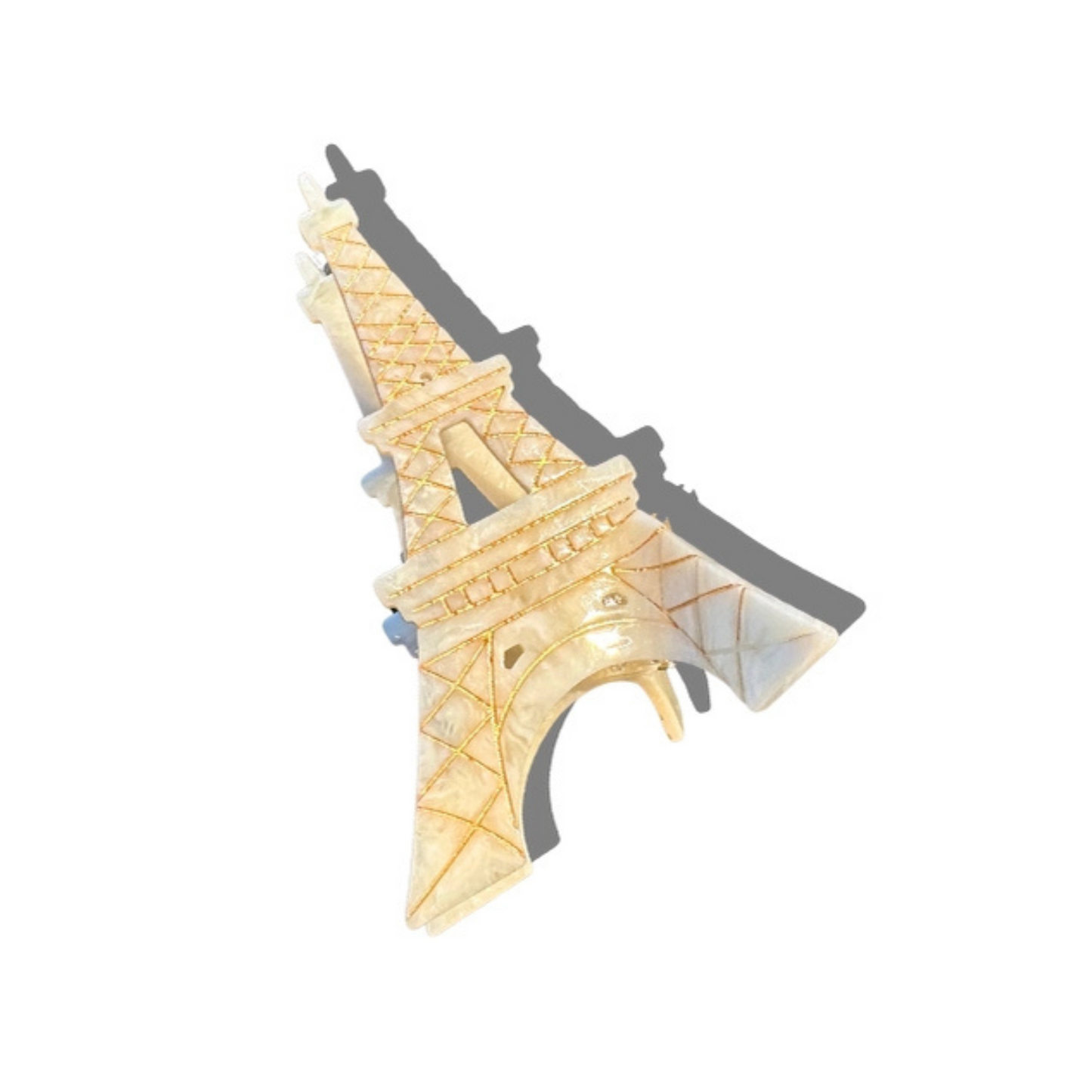 Eiffel tower claw hair clip