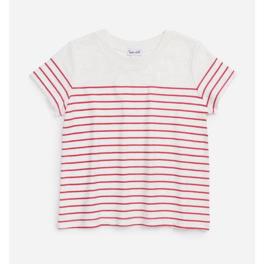 Very cherry s/s tee - white/cherry