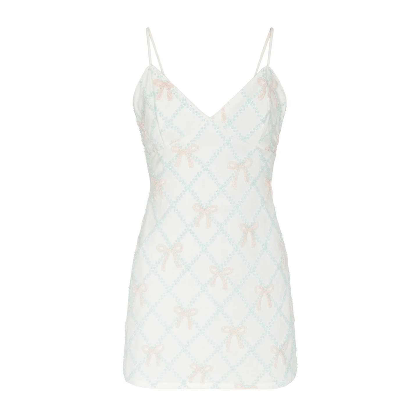 Etta dress - bows on mesh