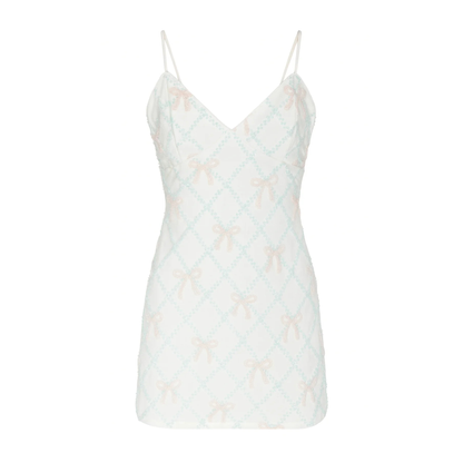 Etta dress - bows on mesh