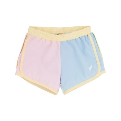 Prepletic shimmy shake shorts - pink/blue/seafoam/lav/yellow