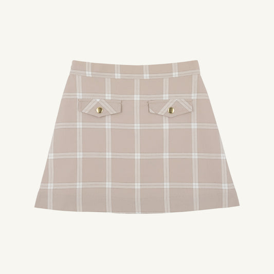 Perrin pocket skirt - thompson park plaid