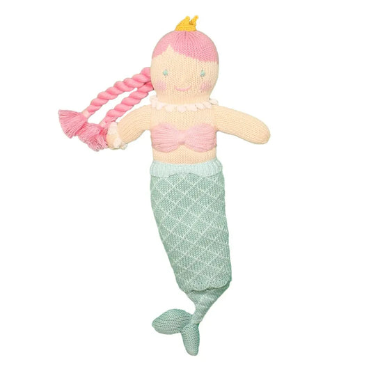 Marina the walking mermaid knit doll 12"
