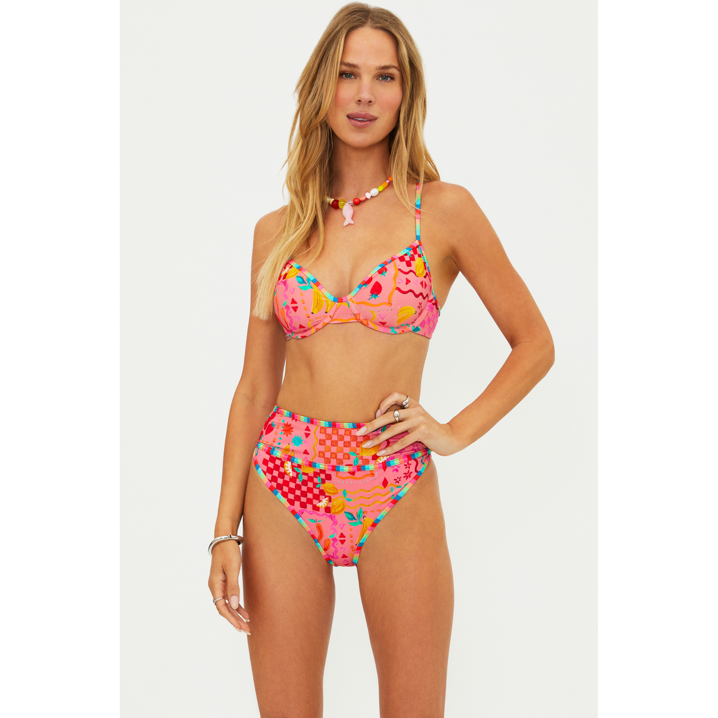 Carlotta swim bottoms - passion fruit