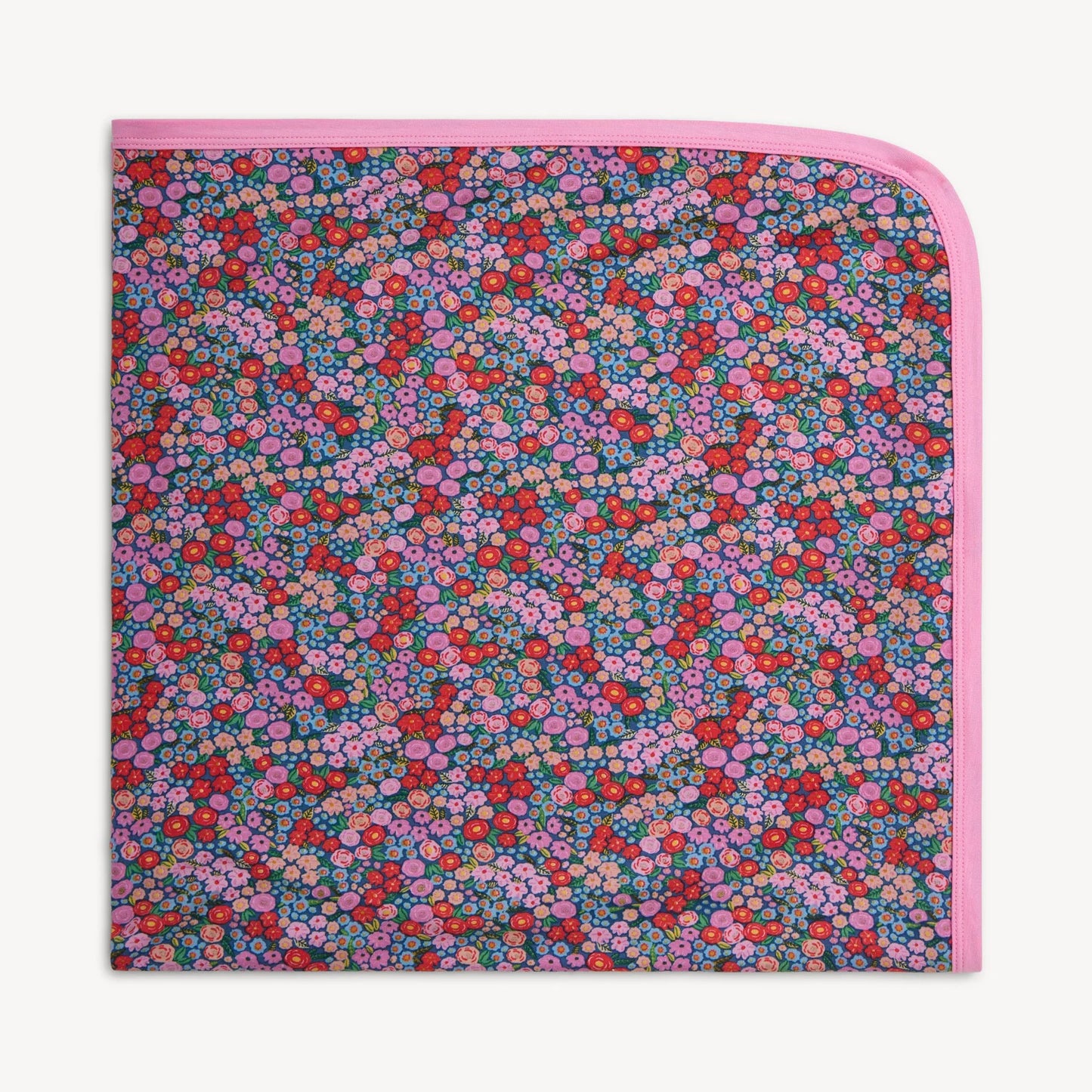 Gilded lily baby blanket