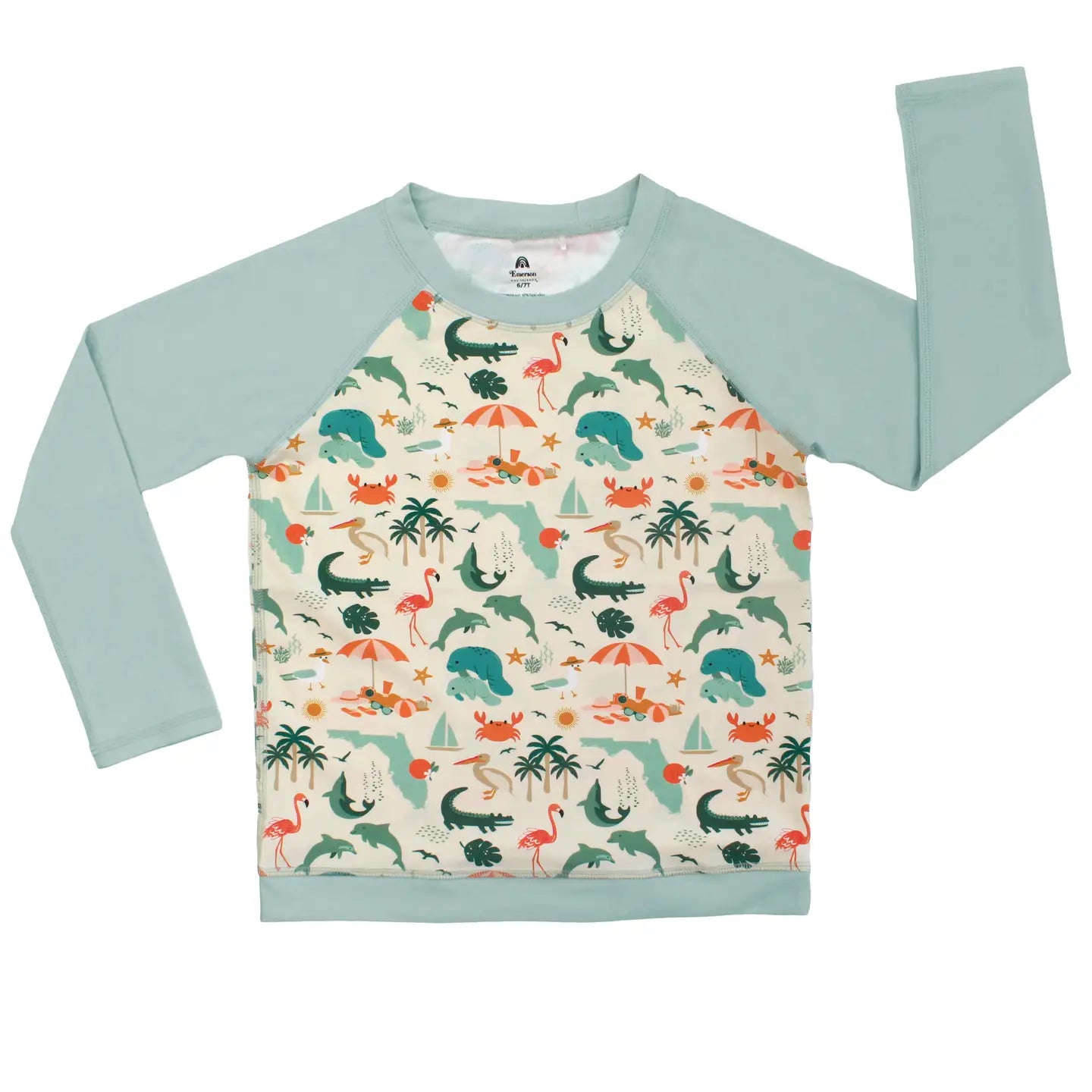Explore Florida l/s rash guard