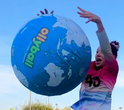 Olly ball planet earth 22" mega sized