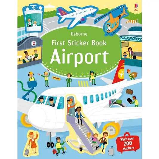 First sticker book - airport