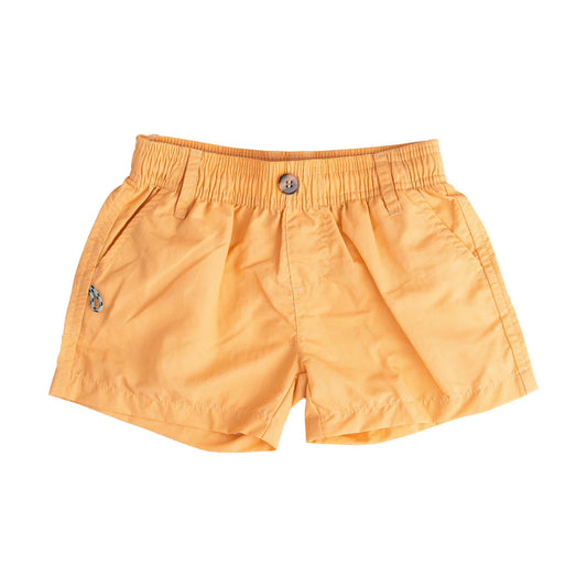 Outrigger perf shorts - orange chiffon