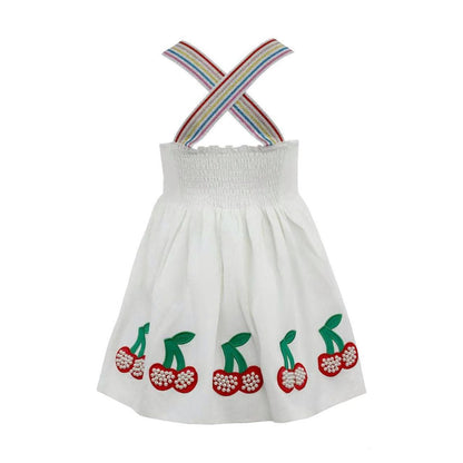 Sweet cherry summer dress