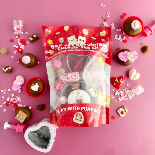 Valentine's box of chocolates kiddough play kit