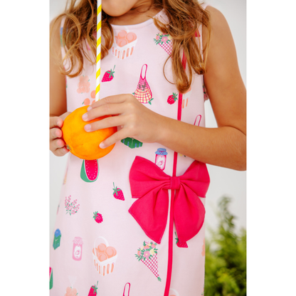 Wilma faux wrap dress - preppy little picnic