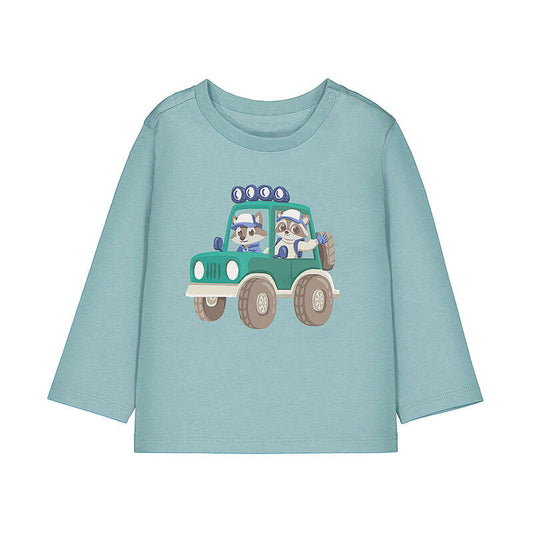 Jeep & animals l/s tshirt