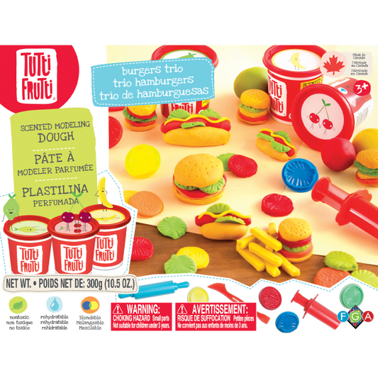 Tutti frutti burgers trio kit