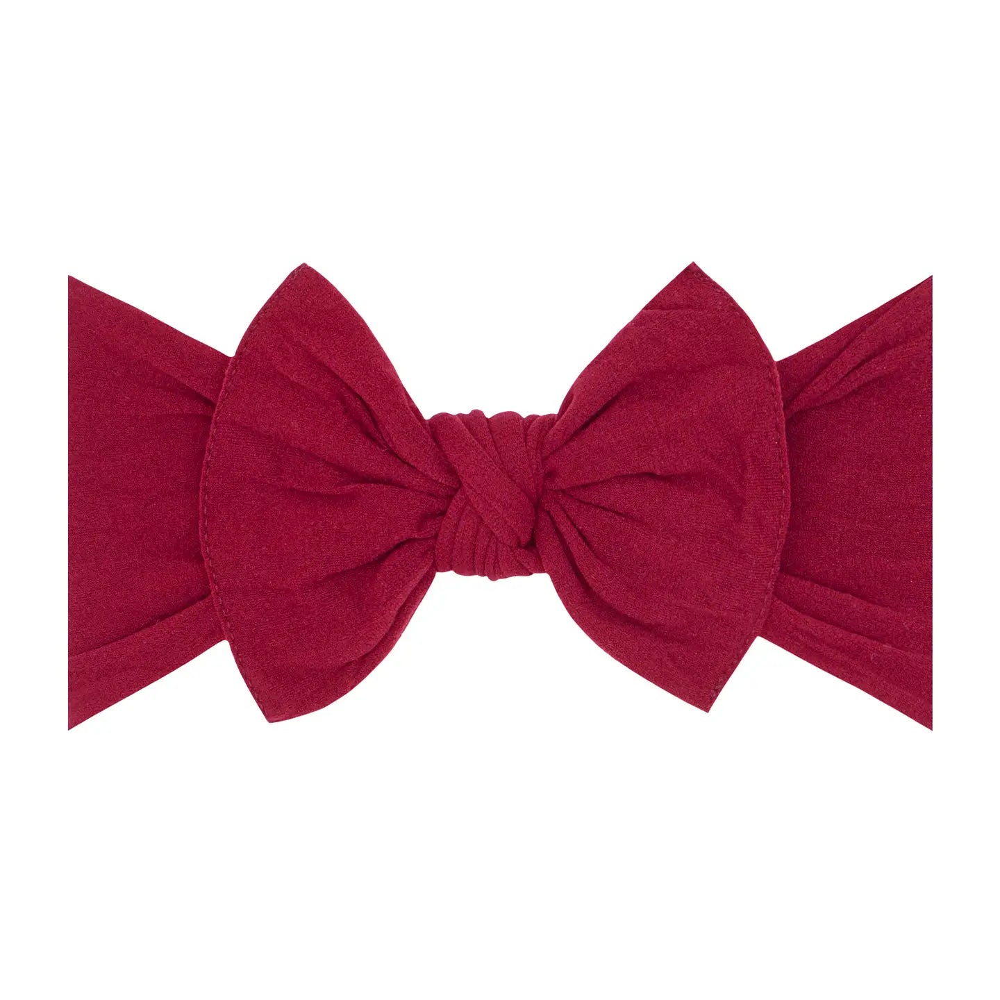 Knot headband - ruby
