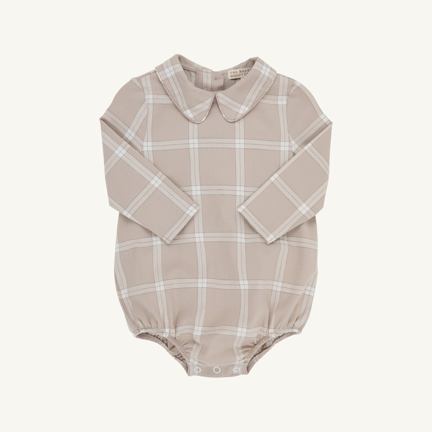 Peter pan collar shirt - thompson park plaid